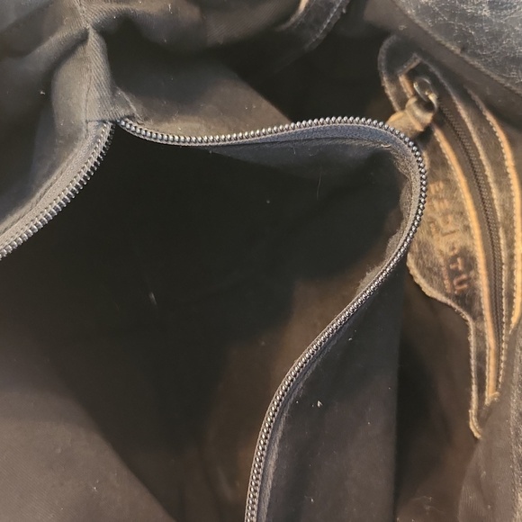 BED|STU Rockaway Black Leather Satchel - Picture 10 of 12